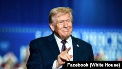 El presidente de EEUU Donald Trump.