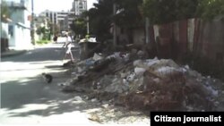Reporta Cuba. Basureros en Cuba. Foto: @lirianocuba.