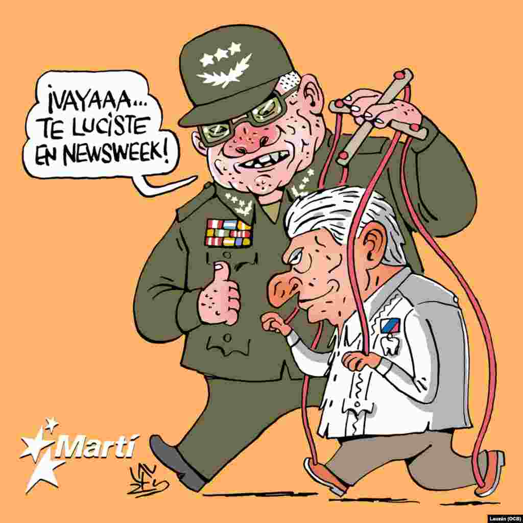 Díaz-Canel, Newsweek y la “Guerra de todo el Pueblo”.