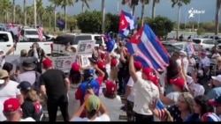 Caravana por la libertad de Cuba en las calles de Miami
