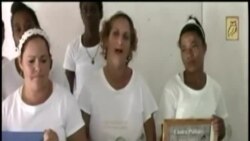 La represión gubernamental en Cuba no detiene a las Damas de Blanco