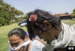 Dos muertos y dos heridos dejó ataque policial contra iglesia de Nicaragua.
