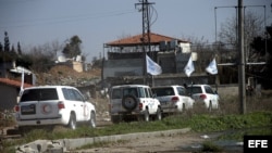 Evacuación de civiles en Homs.