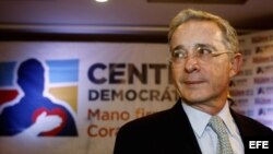 El ex presidente colombiano Álvaro Uribe.