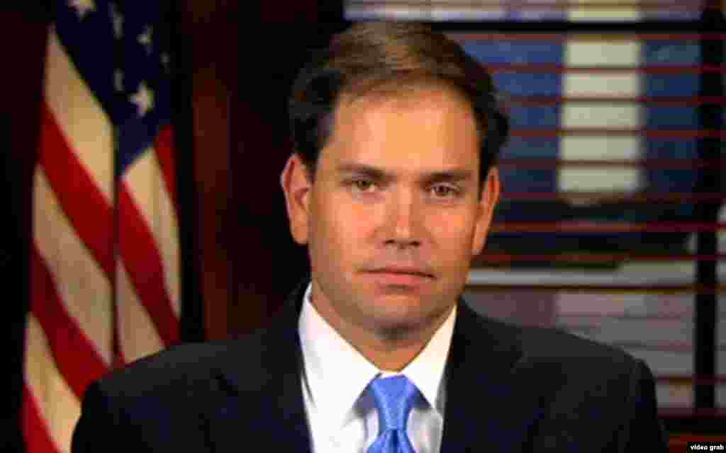 El senador republicano por la Florida, Marco Rubio