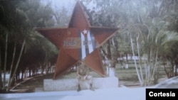 Soldado soviético en el Centro de Instrucción Número 12 en La Habana