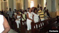 Damas de Blanco en Santiago de Cuba
