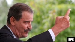 El expresidente mexicano Vicente Fox (2000-2006).