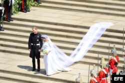 Boda real entre el príncipe Harry y Meghan Markle en Windsor.