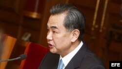 El ministro chino de Exteriores, Wang Yi. 