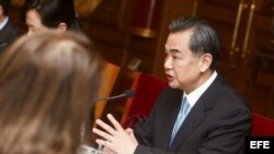 El ministro chino de Exteriores, Wang Yi. 