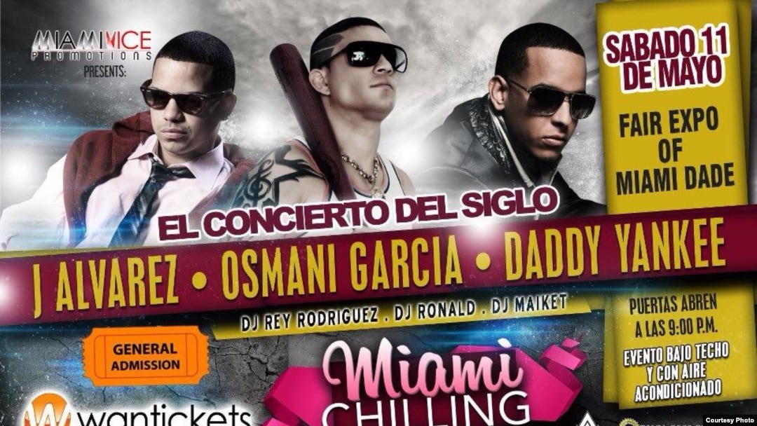 Osmani García y Daddy Yankee en Miami.