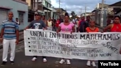 Activistas de UNPACU, 2015, archivo.