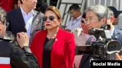 Xiomara Castro, presidenta de Honduras.