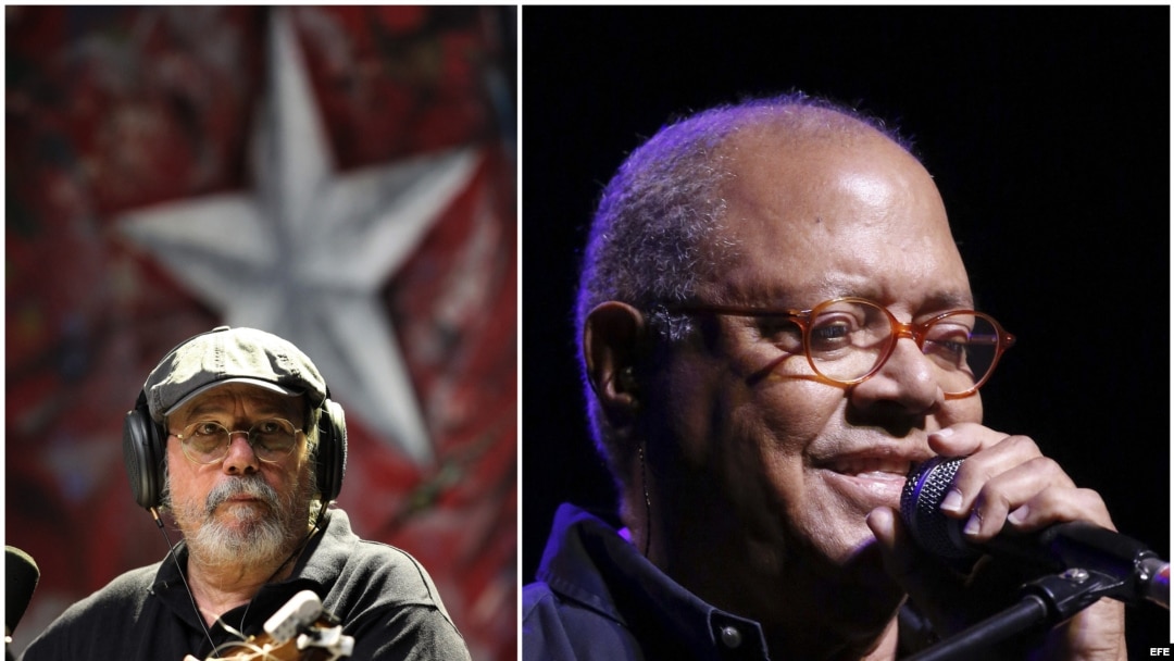 Silvio Rodríguez y Pablo Milanés en imágenes de sus conciertos más recientes.