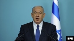 El primer ministro israelí, Benjamín Netanyahu.