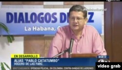 Alias Pablo Catatumbo: "Timochenko no ha estado en La Habana".