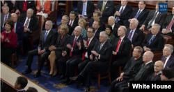 Miembros del gabinete de Donald Trump y la Corte Suprema