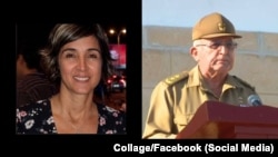 Alina Rosales Aguirreurreta, hija del general Ulises Rosales del Toro.