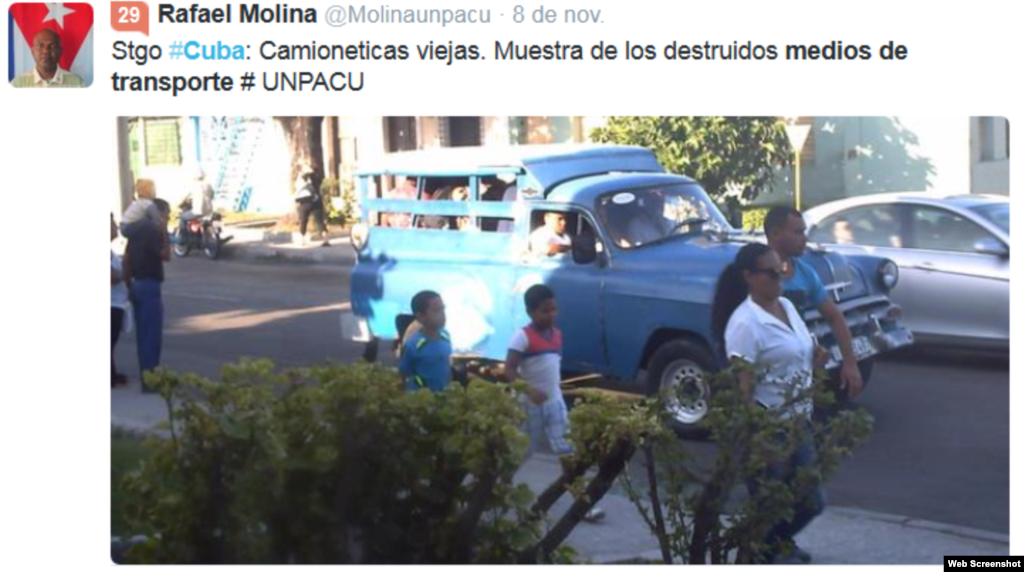 Reporta Cuba medios de transporte 