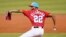El pitcher de los Miami Marlins Sandy Alcántara. (AP/Lynne Sladky)