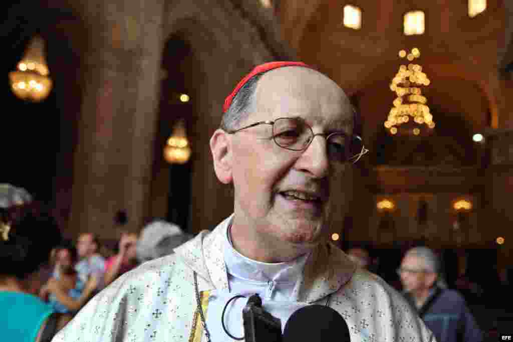 El cardenal italiano Beniamino Stella, prefecto de la Congregación para el clero en la Santa Sede.