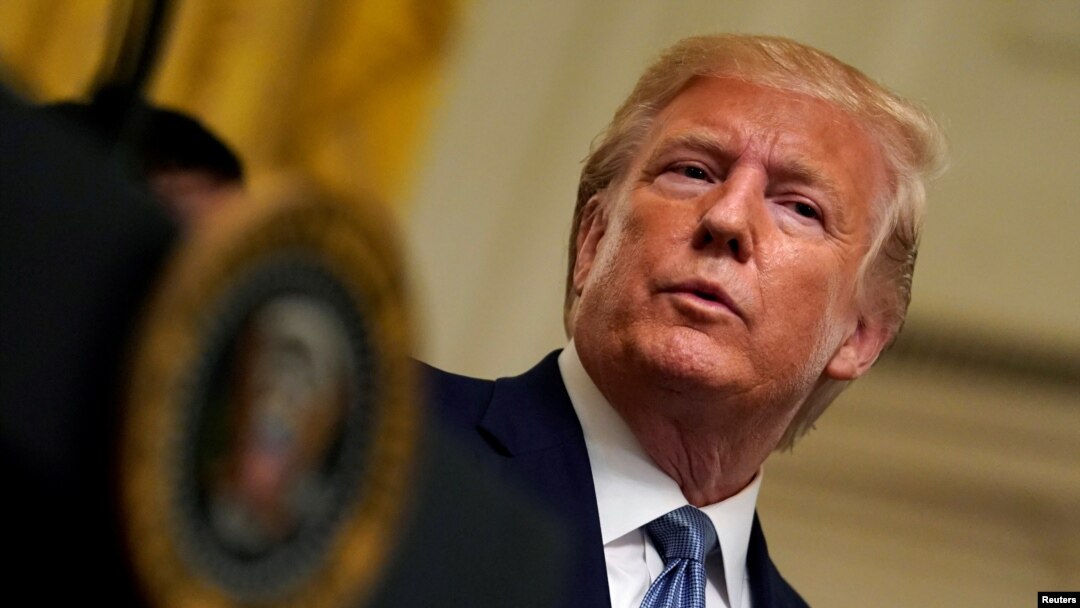 El presidente de EEUU, Donald Trump. 