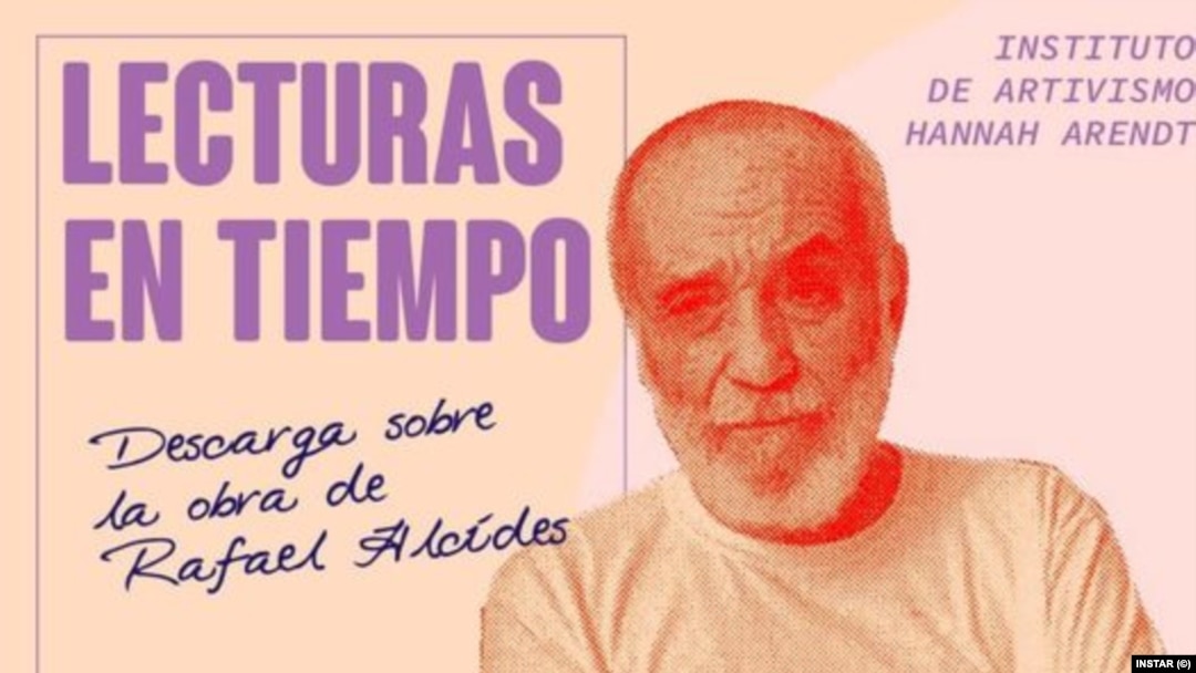 Lecturas en tiempo: Rafael Alcides (Imagen de INSTAR).