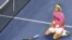 El tenista español Rafael Nadal celebra la victoria ante el estadounidense Tim Smyczek.