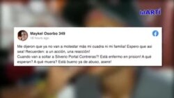 El Osorbo pidió solidaridad con el preso político Silverio Portal