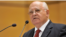 Gorbachev en la sede de la Cruz Verde Internacional
