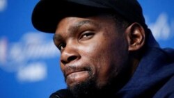Kevin Durant se lesiona y ahora "qué?" con el equipo de Golden State en el campeonato de la NBA