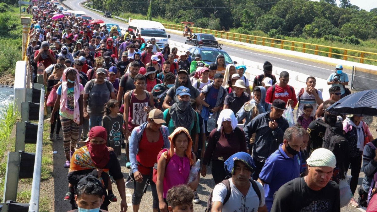 Cubanos de la caravana de migrantes podr n establecerse en