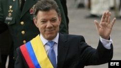  El presidente de Colombia, Juan Manuel Santos.