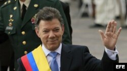  El presidente de Colombia, Juan Manuel Santos.
