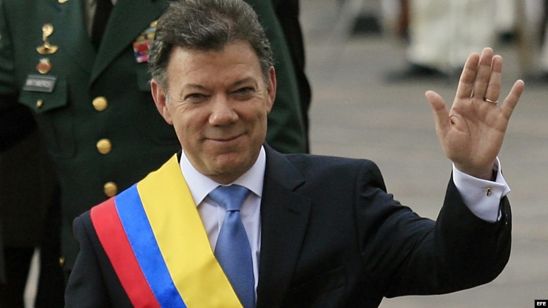  El presidente de Colombia, Juan Manuel Santos.