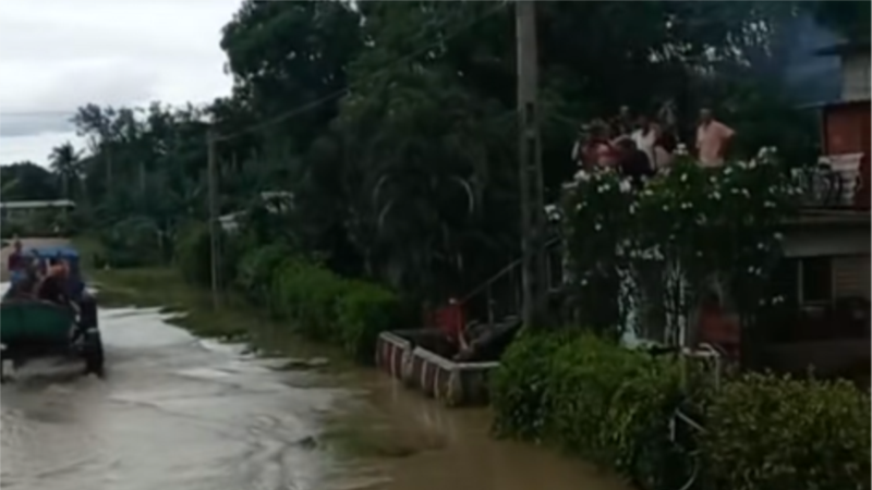 Orkan Melissa povzročil poplave in evakuacije na vzhodu Kube