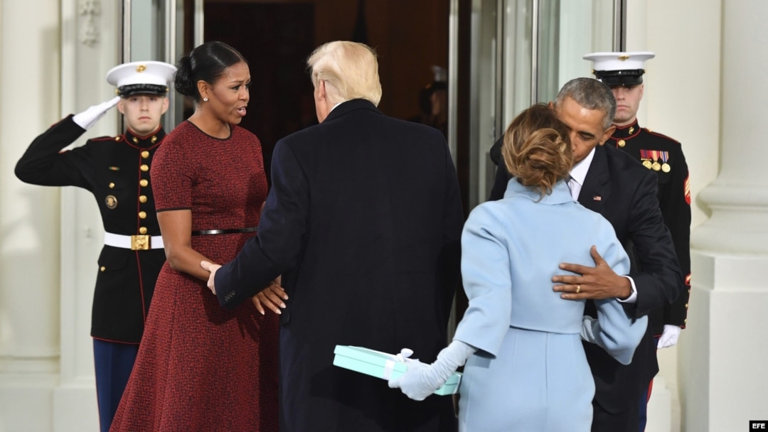 Trump se reúne en la Casa Blanca con Obama antes de la transmisión de mando