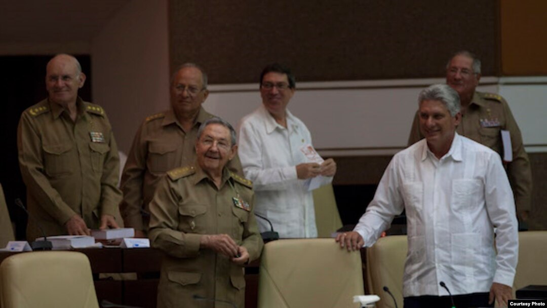 Raúl Castro en la Asamblea Nacional del Poder Popular.