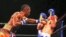 Erislandy Lara puso en malas condiciones a Jan Zaveck.
