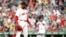 Imagen habitual: Aroldis Chapman clava fija su mirada en un bateador que acaba de ponchar.