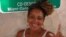 Dama de Blanco Xiomara Cruz Miranda durante una visita a Estados Unidos. 