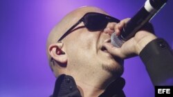 El cantante estadounidense de origen cubano Armando Christian Pérez (Pitbull).