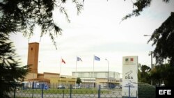  Vista del centro de la Dirección General de la Aviación Civil francesa (DGAC) en Balma, Francia,