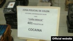 La Policía nacional panameña incautó 401 paquetes de cocaína en un barco procedente de Cuba.