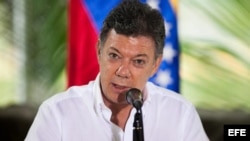 El presidente de Colombia, Juan Manuel Santos.