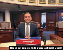 Kevin Marino Cabrera, comisionado del Distrito 6 en el condado Miami-Dade, en el estado de la Florida. (Redes sociales del comisionado).