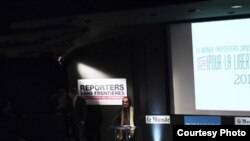 RSF presenta informe del 2012