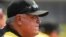 El mánager de los Piratas de Pittsburgh, Clint Hurdle.