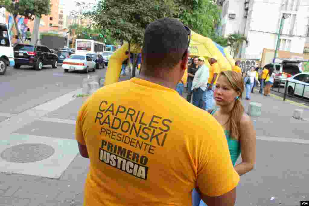 Informado sobre Capriles.